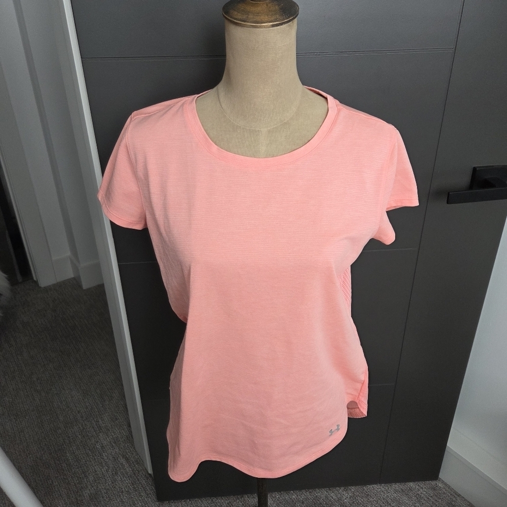 Under Armour Women's Pink T-Shirt